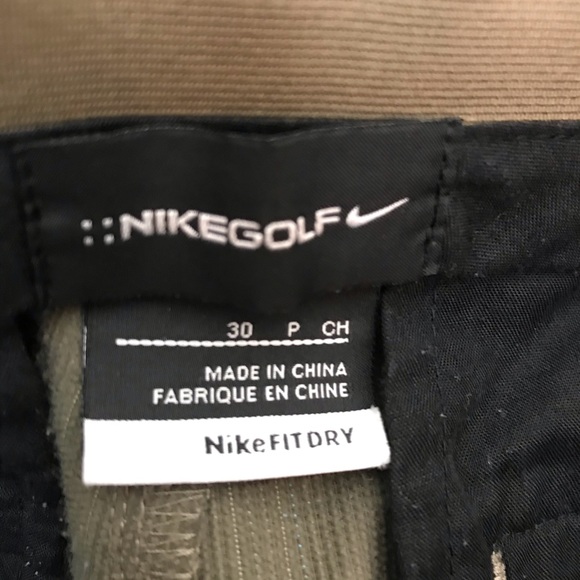 Men's Nike Fit Dry Plaid Golf Shorts 30 - Picture 5 of 12